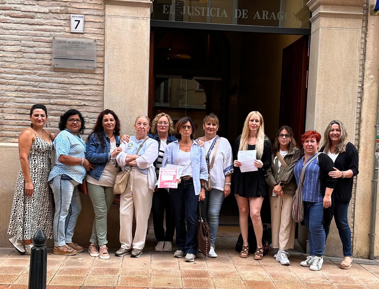 Trabajadoras del Servicio de Ayuda a Domicilio 