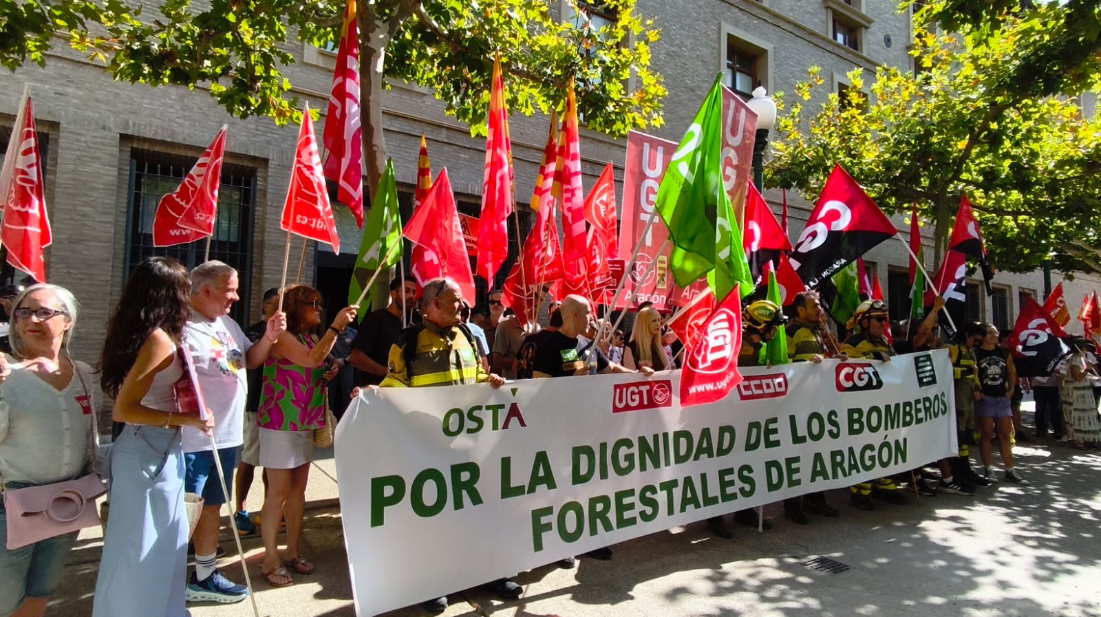 bomberos forestales